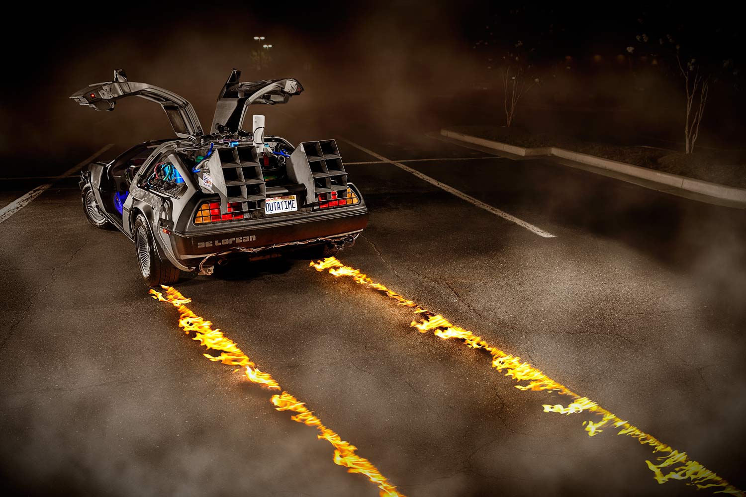 Back To The Future DeLorean